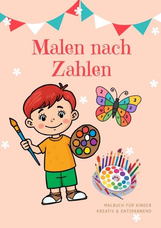 Produktbild: Malen nach Zahlen f&uuml;r kinder ab 3 Jahre