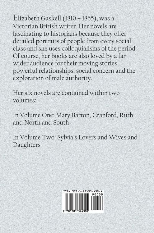 Produktbild: The Novels of Elizabeth Gaskell, Volume One, Including Mary Barton, Cranford, Ruth and North and South