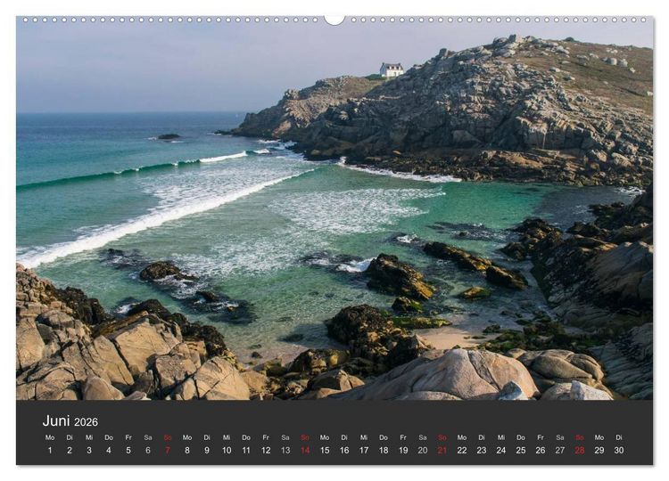 Produktbild: Bretagne - Cap Sizun (hochwertiger Premium Wandkalender 2026 DIN A2 quer), Kunstdruck in Hochglanz