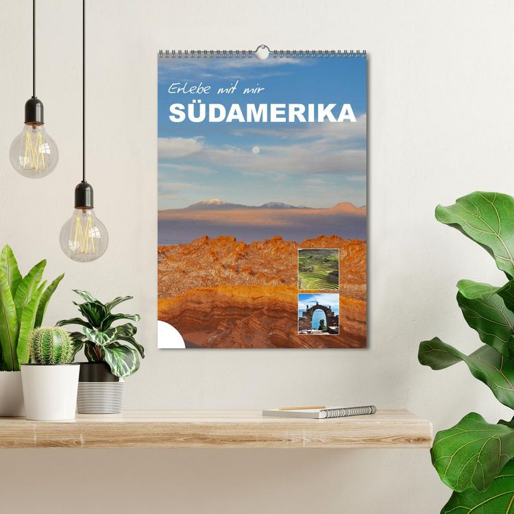 Produktbild: Erlebe mit mir S&uuml;damerika (Wandkalender 2026 DIN A3 hoch), CALVENDO Monatskalender