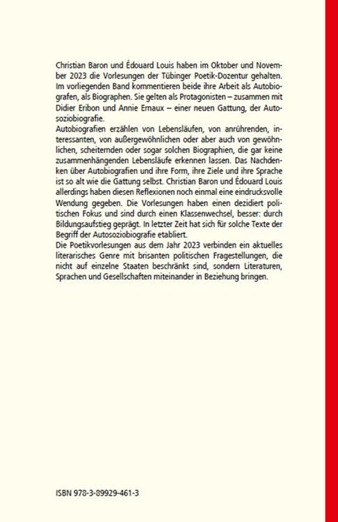Produktbild: Um sein Leben schreiben - Texte zu Herkunft und Zukunft