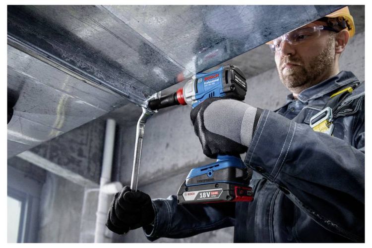 Produktbild: Bosch Professional GSR + GDX + GBH + 3x5.0Ah + GAL 12V/18V-80 0615A50093 Werkzeugset