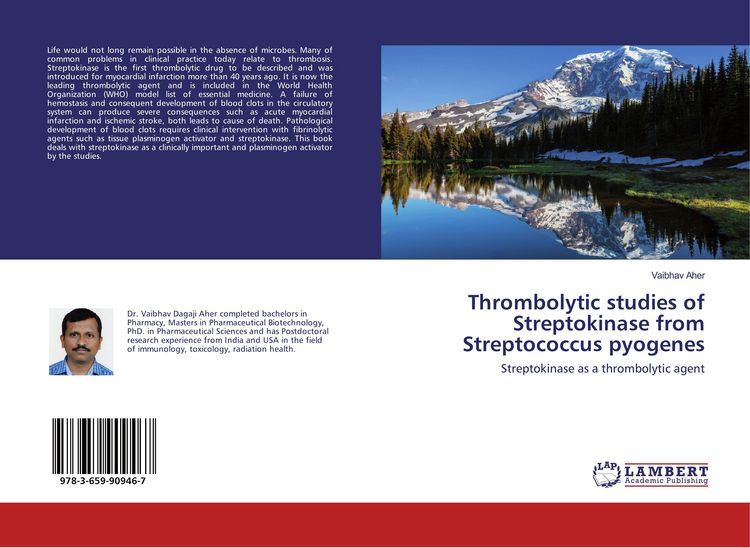 Produktbild: Thrombolytic studies of Streptokinase from Streptococcus pyogenes