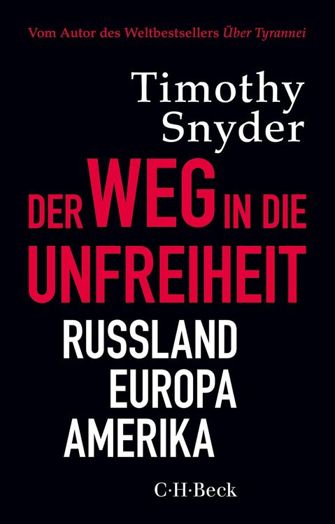 Produktbild: Der Weg in die Unfreiheit