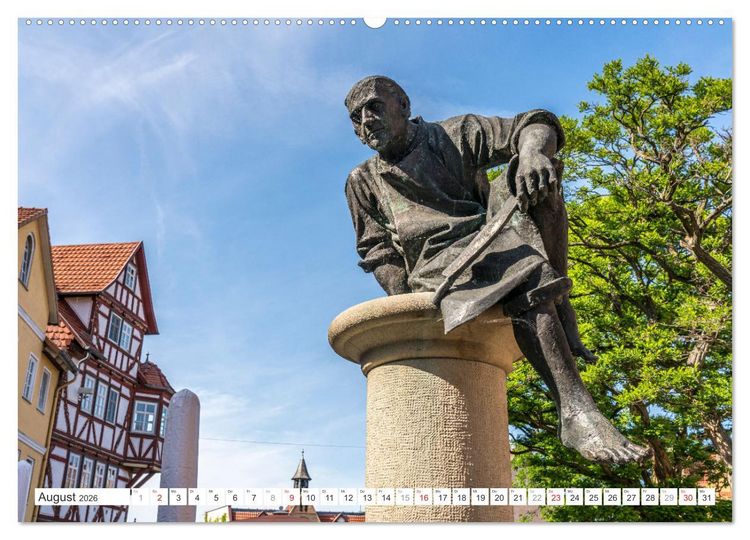 Produktbild: Hessen - Landkreis Werra-Mei&szlig;ner (Wandkalender 2026 DIN A2 quer), CALVENDO Monatskalender