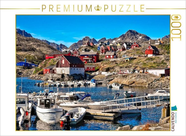 Produktbild: CALVENDO Puzzle Gr&ouml;nl&auml;ndische Impressionen | 1000 Teile Lege-Gr&ouml;&szlig;e 64x48cm Foto-Puzzle f&uuml;r gl&uuml;ckliche Stunden
