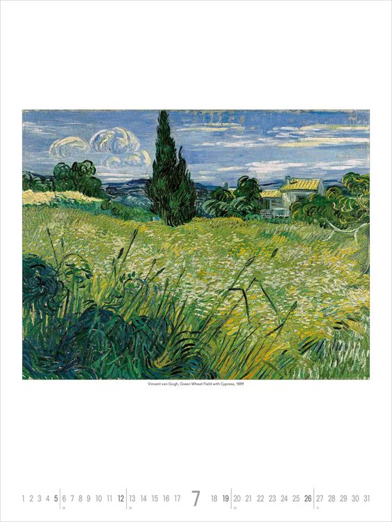 Produktbild: Vincent van Gogh 2025 - Bild-Kalender 42x56 cm - Kunst-Kalender - Wand-Kalender - Malerei - Alpha Edition