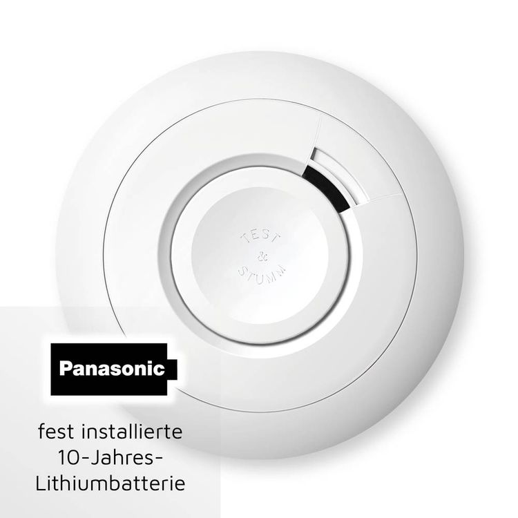 Produktbild: Ei Electronics Ei650 Rauchwarnmelder inkl. 10 Jahres-Batterie batteriebetrieben
