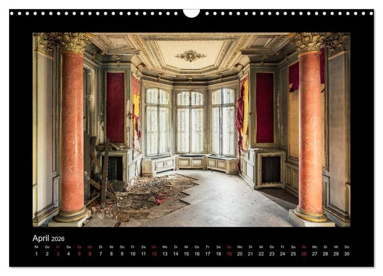 Produktbild: Die Sch&ouml;nheit des Verfalls - Lost Places (Wandkalender 2026 DIN A3 quer), CALVENDO Monatskalender