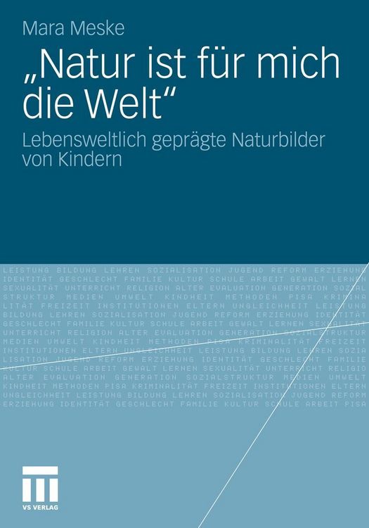 Produktbild: "Natur ist f&uuml;r mich die Welt"