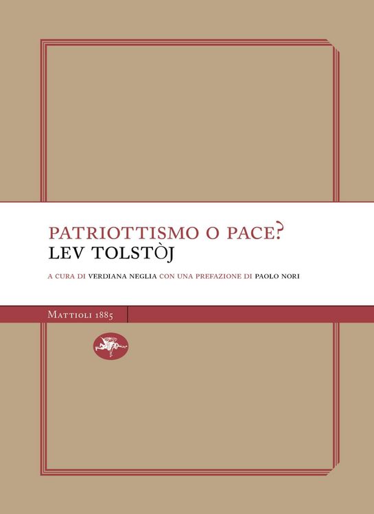 Produktbild: Patriottismo o pace?