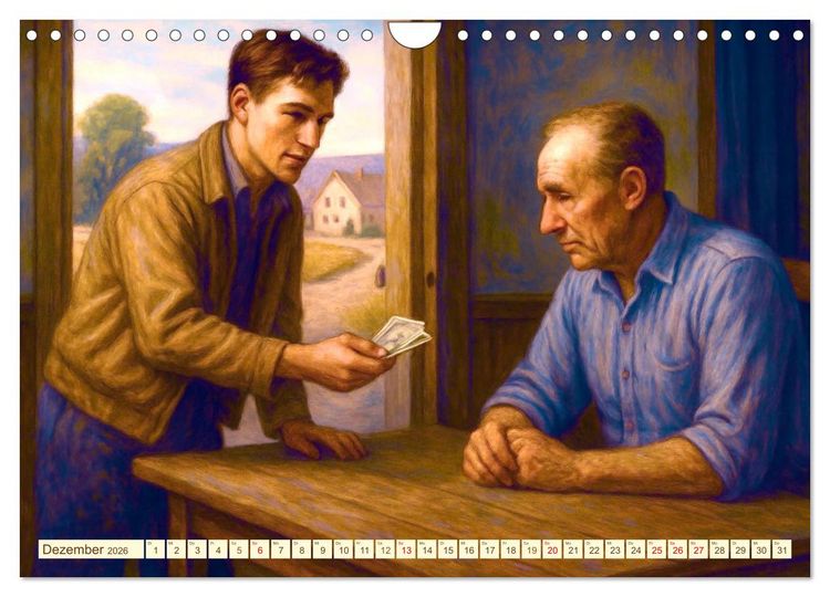 Produktbild: John Steinbeck (Wandkalender 2026 DIN A4 quer), CALVENDO Monatskalender