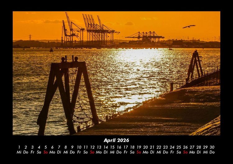 Produktbild: Hamburg 2026 Fotokalender DIN A3