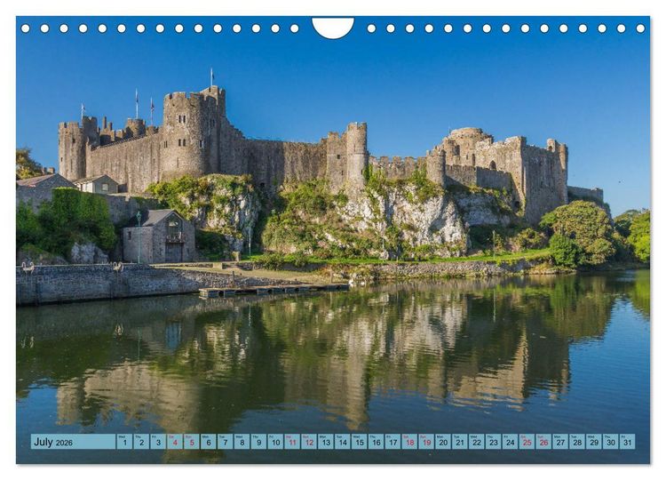 Produktbild: Beautiful Wales (Wall Calendar 2026 DIN A4 landscape), CALVENDO 12 Month Wall Calendar