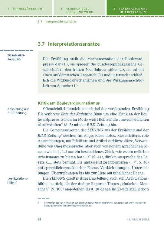 Produktbild: Die verlorene Ehre der Katharina Blum von Heinrich B&ouml;ll