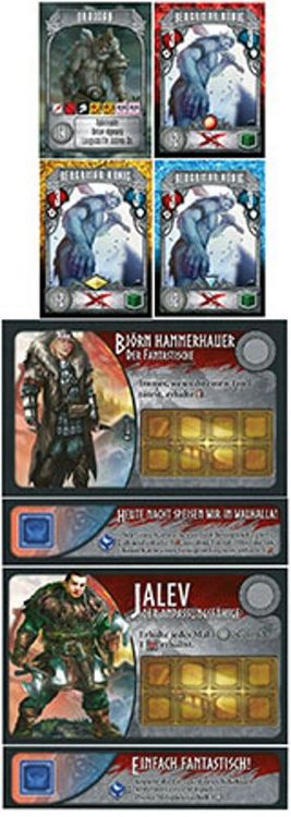 Produktbild: Champions of Midgard - Sonderkarten-Paket 1 (Jalev, Bj&ouml;rn, Draudan)