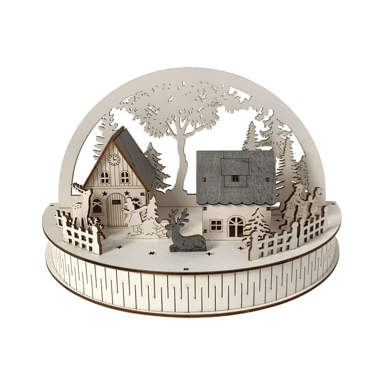 Produktbild: HTI-Living Weihnachtsdeko Rehe Weihnachtsdeko Rehe