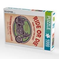 Produktbild: CALVENDO Puzzle Motorrad Nostalgie 1000 Teile Lege-Gr&ouml;&szlig;e 48 x 64 cm Foto-Puzzle Bild von Peter Roder