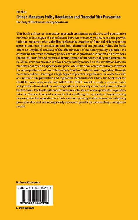 Produktbild: China&rsquo;s Monetary Policy Regulation and Financial Risk Prevention