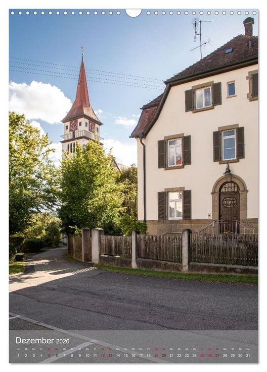 Produktbild: Ilsfeld (Wandkalender 2026 DIN A3 hoch), CALVENDO Monatskalender