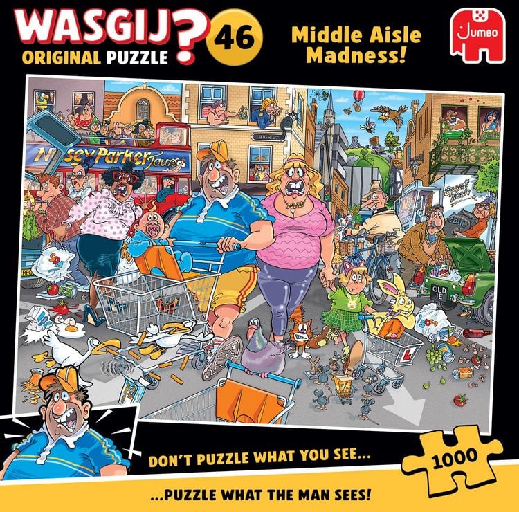 Produktbild: Wasgij Original 46 - Parkplatz-Wahnsinn - Puzzle 1000 Teile