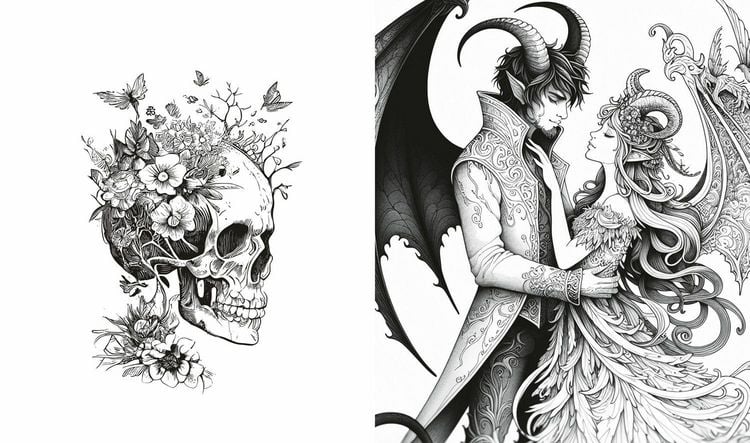 Produktbild: Romantasy Colouring Book