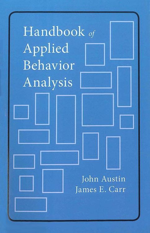Produktbild: Handbook of Applied Behavior Analysis