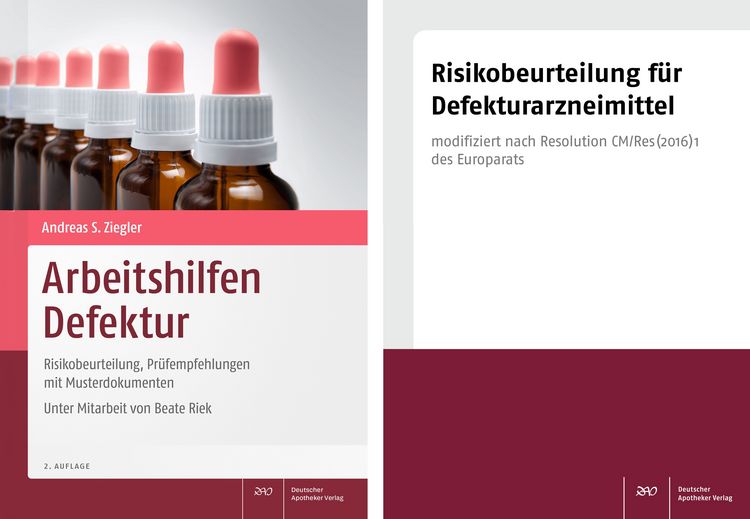 Produktbild: Arbeitshilfen Defektur mit Risikobeurteilungs-Block