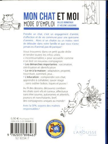 Produktbild: Mon chat et moi mode d'emploi