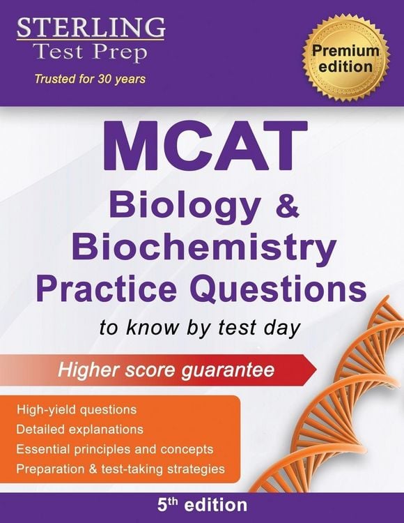 MCAT Biology & Biochemistry Practice Questions online bestellen