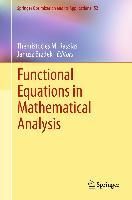 Produktbild: Functional Equations in Mathematical Analysis