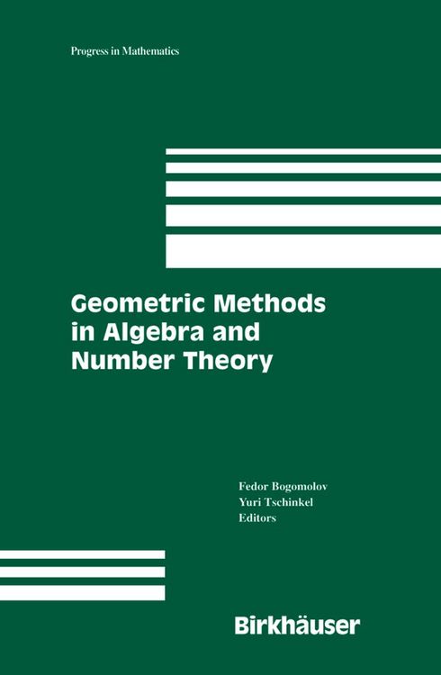 Produktbild: Geometric Methods in Algebra and Number Theory