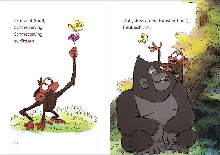 Produktbild: Lesel&ouml;wen 1. Klasse - Jim ist mies drauf - Haustier-Alarm!