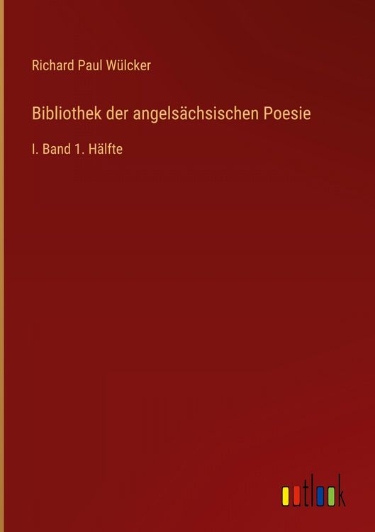 Produktbild: Bibliothek der angels&auml;chsischen Poesie