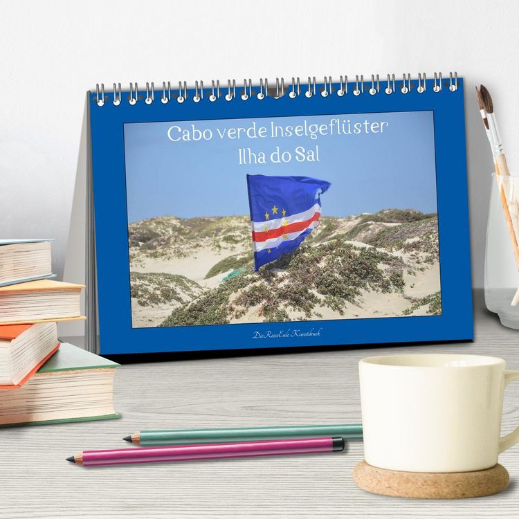 Produktbild: Cabo verde Inselgefl&uuml;ster - Ilha do Sal (Tischkalender 2026 DIN A5 quer), CALVENDO Monatskalender