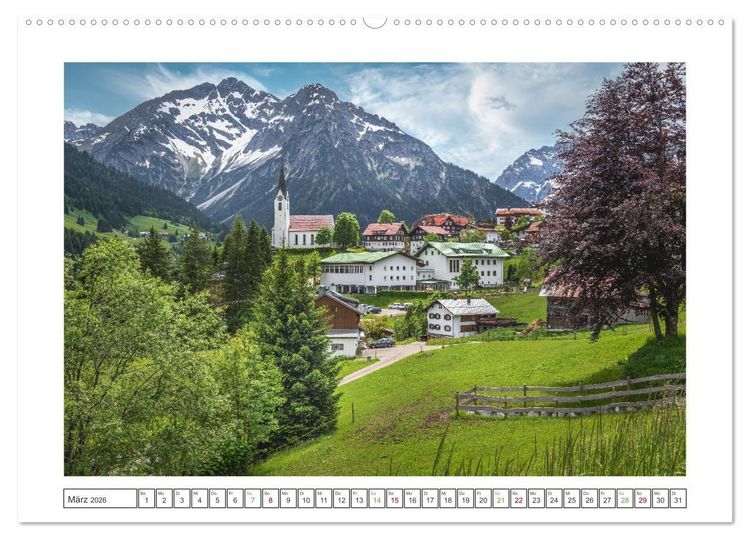 Produktbild: Sommer in den Bergen (hochwertiger Premium Wandkalender 2026 DIN A2 quer), Kunstdruck in Hochglanz