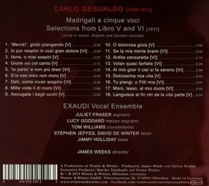 Produktbild: Gesualdo:Madrigali