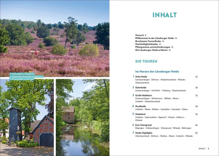 Produktbild: Die L&uuml;neburger Heide erfahren 30 Radtouren durch malerische Landschaften, zu reizvollen St&auml;dten und kulturellen Highlights