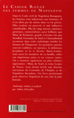 Produktbild: Le cahier rouge des femmes de Napol&eacute;on