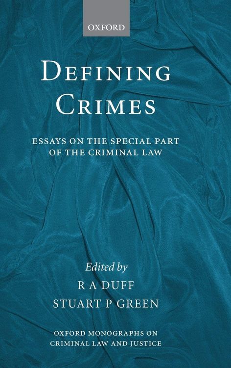 Produktbild: Defining Crimes