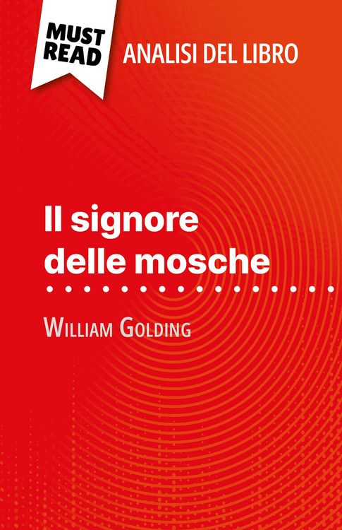 Produktbild: Il signore delle mosche di William Golding (Analisi del libro)