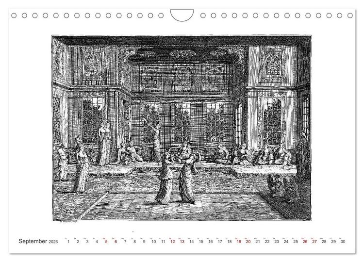 Produktbild: Istanbul - Hauptstadt des osmanischen Reiches seit 1453 (Wandkalender 2026 DIN A4 quer), CALVENDO Monatskalender