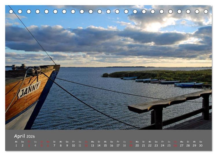 Produktbild: R&uuml;gen &ndash; Insel der Superlative (Tischkalender 2026 DIN A5 quer), CALVENDO Monatskalender