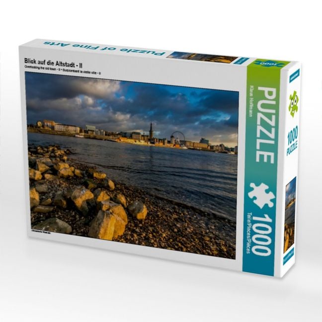 Produktbild: CALVENDO Puzzle Blick auf die Altstadt - II | 1000 Teile Lege-Gr&ouml;&szlig;e 64x48cm Foto-Puzzle f&uuml;r gl&uuml;ckliche Stunden