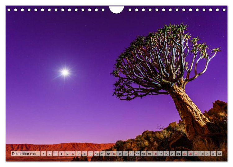 Produktbild: Namibia - Sehnsucht Afrika (Wandkalender 2026 DIN A4 quer), CALVENDO Monatskalender
