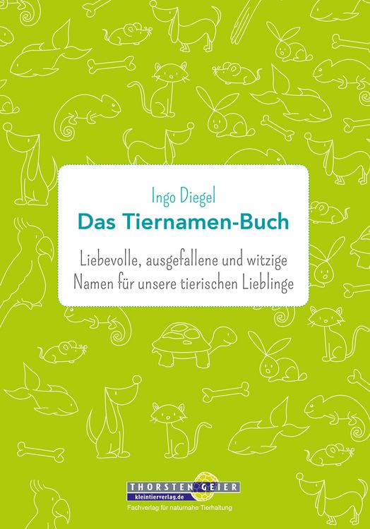 Produktbild: Das Tiernamen-Buch