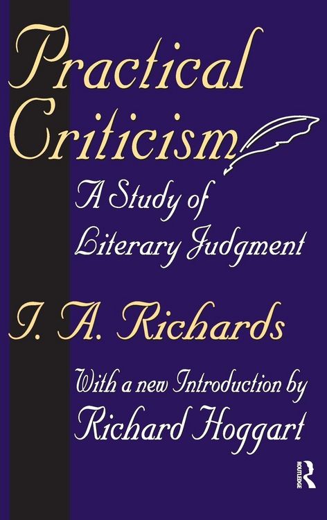 Produktbild: Practical Criticism