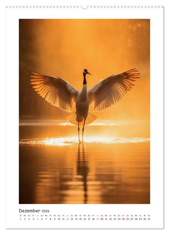 Produktbild: Tanz der V&ouml;gel (hochwertiger Premium Wandkalender 2026 DIN A2 hoch), Kunstdruck in Hochglanz