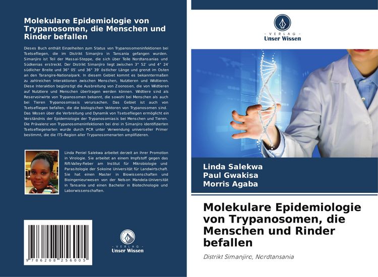Produktbild: Molekulare Epidemiologie von Trypanosomen, die Menschen und Rinder befallen