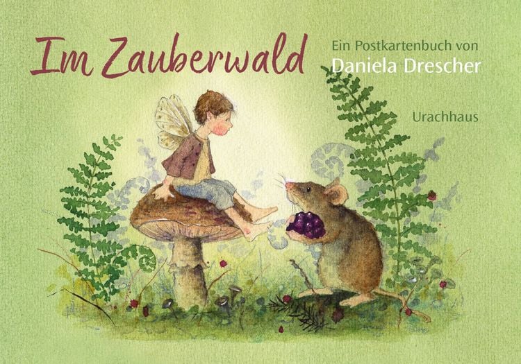 Produktbild: Postkartenbuch &raquo;Im Zauberwald&laquo;